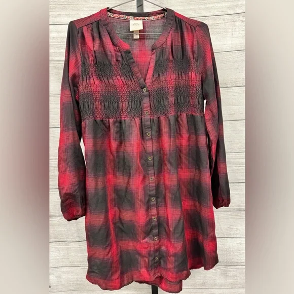 Knox Rose Plaid Dresa - Picture 2 of 4